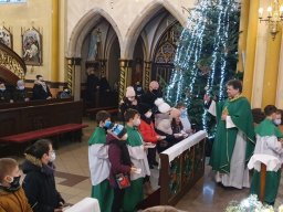 Poświęcenie książeczek dzieciom komunijnym, 30.01.2022